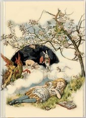 Flame Tree Luxury Journal British Library: Alice Asleep from Aliece's Adventure in Wonderland