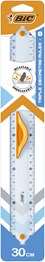 BIC 30cm Ruler with Handle