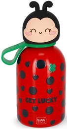 Legami Kids’ Vacuum Bottle - Ladybug