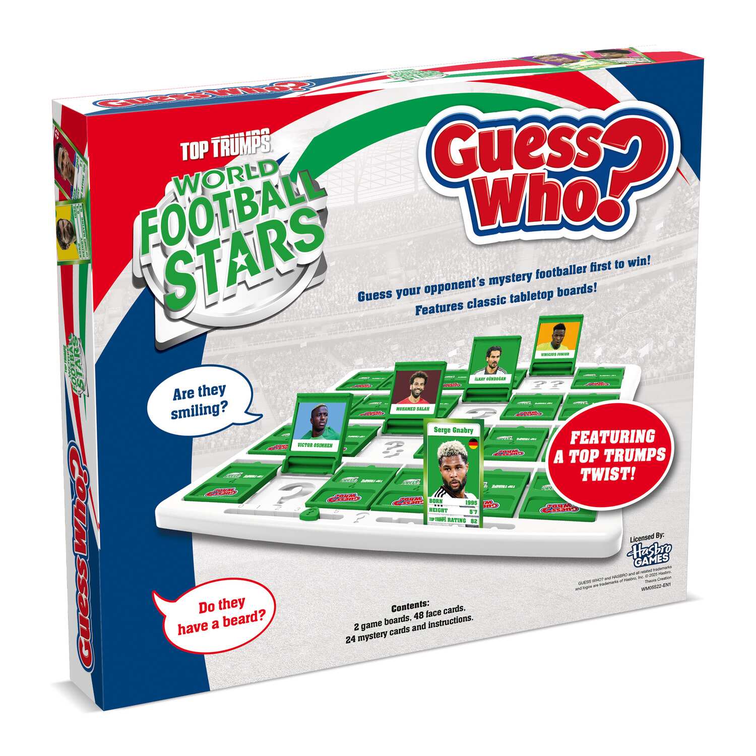 Guess Who?: World Football Stars Board Game