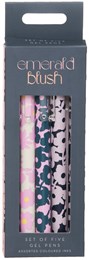 Emerald Blush Gel Pen Set
