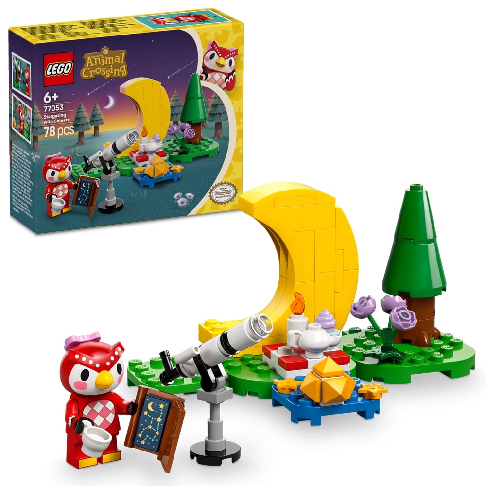 LEGO Animal Crossing Stargazing with Celeste 77053