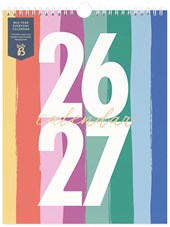 BUSY B Mid Year 2026-2027 Everyday Calendar - Stripe