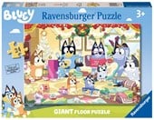 Ravensburger Bluey Christmas Giant Shaped Floor Jigsaw Puzzle - 24 Piece