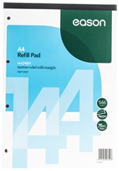 EASON A4 PAD NF/M 144PGS 70GSM- Pack of 5
