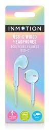 Inmotion Good Vibes Wired Earpods With USB-C - Baby Blue