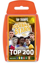 Top Trumps World Football Stars Top 200 - Pack 6