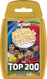 Top Trumps: World Football Stars Top 200 - Pack 6 (2026)