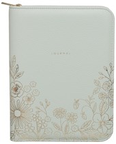 WHSmith Strawberry Bloom A5 Zipped Notebook
