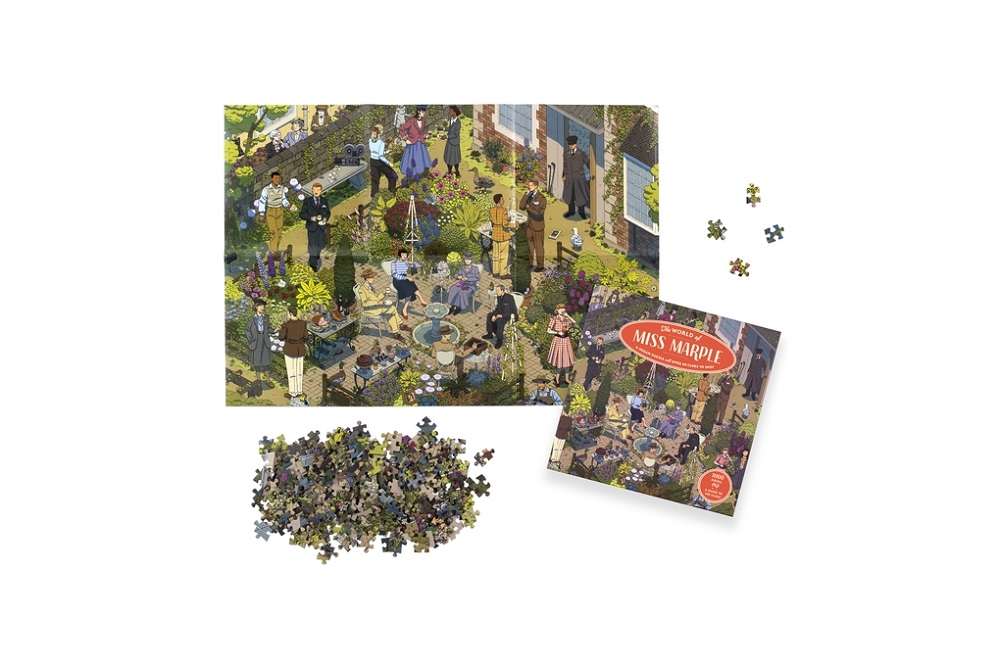 Laurance King The World of Miss Marple 1000 Piece Jigsaw