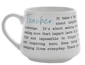 Widdop Moments Stoneware Teacher Mug