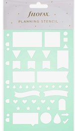 Filofax Planning Stencil sheet