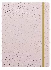 Filofax A5 Confetti Notebook Rose Quartz