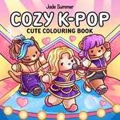 Cozy K-Pop Cute Colouring Book