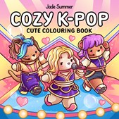Cozy K-Pop Cute Colouring Book