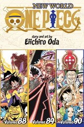 One piece. Volume 88, volume 89 volume 90