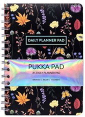 Pukka Bloom A5 Daily Planner Pad Black