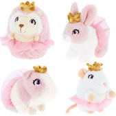 Keeleco Pink Animals Assorted Mix 14cm