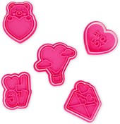 Legami Set of 5 Cookie Cutters - Cookie Time!