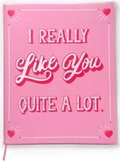 Eason 8X10" Notebook - I Really Like You