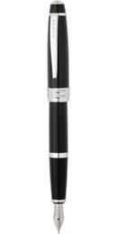 Cross Bailey Black Lacquer Fountain Pen - Medium
