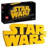 LEGO Star Wars Brick-Built Star Wars Logo Sign Set 75407
